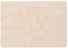 Доска для выжигания «Майнкрафт» - Фото 1