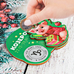 Магнит-гороскоп со скретч-слоем «Козерог» - Фото 1