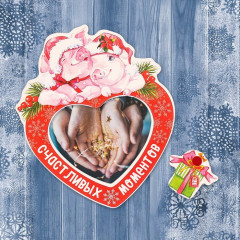 Магнит-фоторамка «Счастливых моментов» - Фото 1