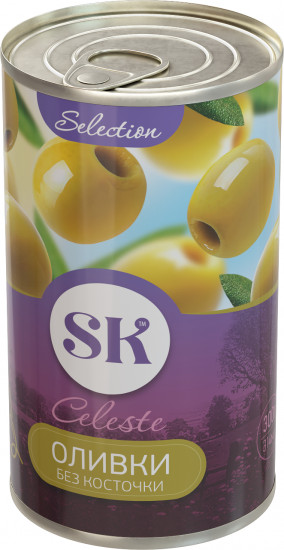 Оливки зеленые без косточки
