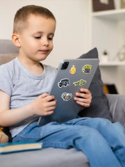 Наклейки зефирные с фольгой «Влад А4», дизайн 1 - Фото 4