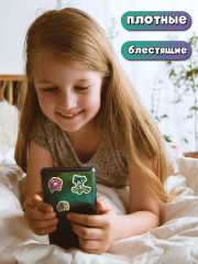 Наклейки зефирные с фольгой «Влад А4», дизайн 2 - Фото 3