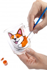 Кружка под роспись «Корги» - Фото 3