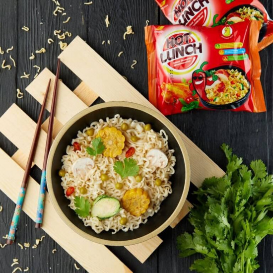 Лапша быстрого приготовления c острым куриным вкусом