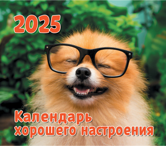 Календарь-домик на 2025 год «Календарь хорошего настроения»