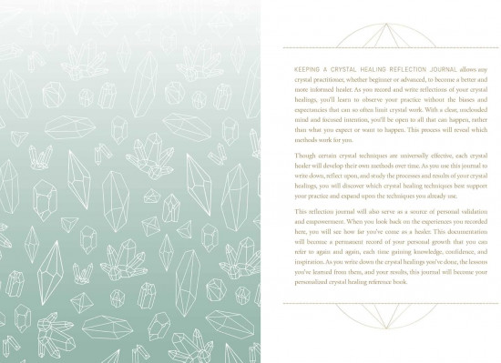 Crystal Healing Reflection Journal