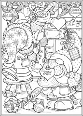 Creative Haven Christmas Gnomes Coloring Book - Фото 6