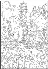 Creative Haven Whimsical Houses Coloring Book - Фото 9