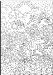 Creative Haven Whimsical Houses Coloring Book - Фото 13