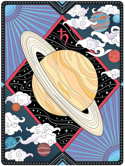 Creative Haven Astrology Coloring Book