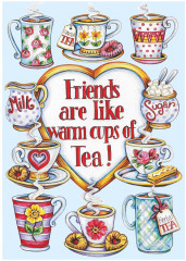 Creative Haven Afternoon Tea Coloring Book - Фото 2