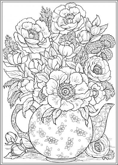 Creative Haven Afternoon Tea Coloring Book