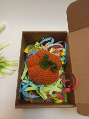 Вязаная игрушка «Тыковка» - Фото 2