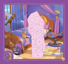 Картины из наклеек. Будь волшебной! 120 многоразовых наклеек - Фото 1