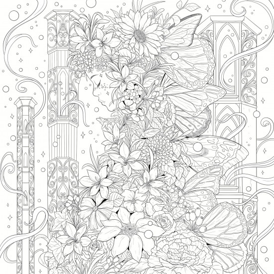 Mythographic Color and Discover: Fairy Wonderland