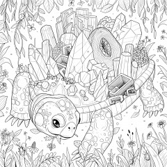 Mythographic Color and Discover: Crystal Kingdom - Фото 1