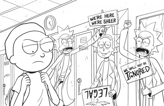 Rick and Morty: The Official Coloring Book