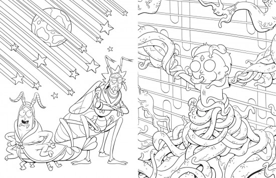 Rick and Morty: The Official Coloring Book