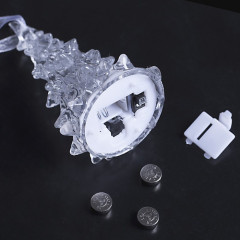 Подвеска световая «Елочка», 8 см, 1 LED, мультицвет - Фото 2