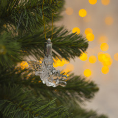 Подвеска световая «Ангелок», 9 см, 1 LED - Фото 1