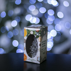 Подвеска световая «Елочка», 8 см, 1 LED, мультицвет - Фото 3