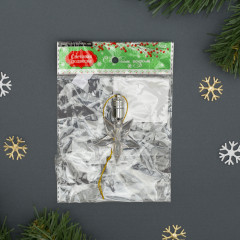 Подвеска световая «Звезда», 8 см, 1 LED, мультицвет - Фото 2