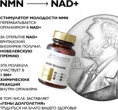 Капсулы «NMN Sirtumid. Сиртумид НМН» - Фото 13