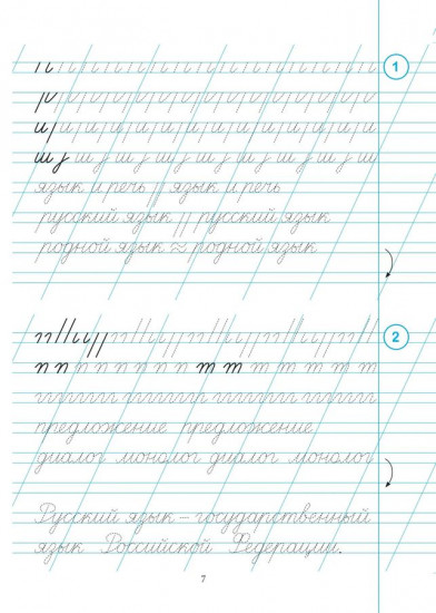 Тренажёр. Чистописание. 1 класс