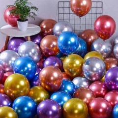 Набор хромированных воздушных шаров - Фото 1