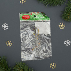 Подвеска световая «Льдинка», 12 см, 1 LED, мультицвет - Фото 2