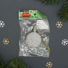 Подвеска световая «Шарик», 5 см, 1 LED - Фото 3