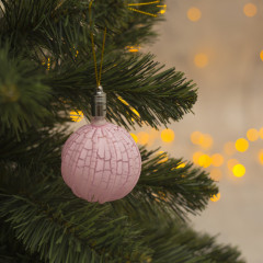 Игрушка световая «Елочный фонарик» (5 см, 1 LED, RGB) - Фото 1