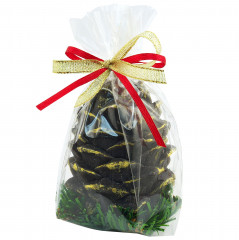 Свеча новогодняя «Шишка на елке» - Фото 1