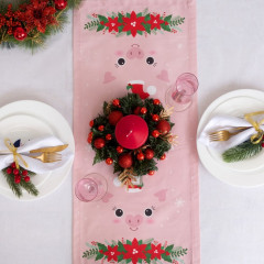 Дорожка на стол «Поросенок» - Фото 3