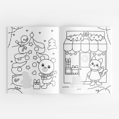 Раскраска с наклейками «Любимые подарки» - Фото 1