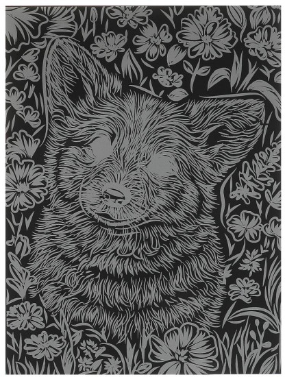 Гравюра «Корги»