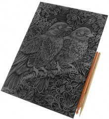 Гравюра «Птички» - Фото 1