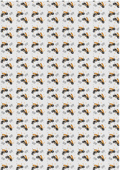 Бумага упаковочная «Что за лев этот тигр» - Фото 1