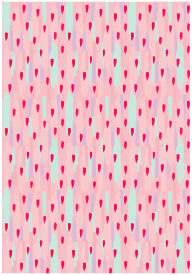 Бумага упаковочная «Stylish pink»