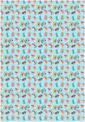 Бумага упаковочная «Кассеты» - Фото 1