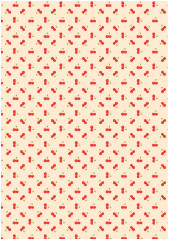 Бумага упаковочная «Вишенки» - Фото 1