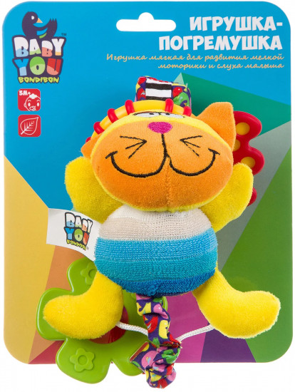 Игрушка-подвеска мягкая «Кот»