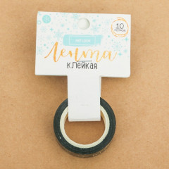 Лента клейкая голографическая «С Новым счастьем» - Фото 1