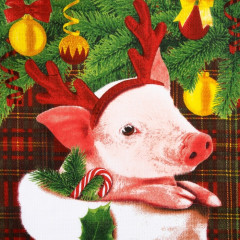 Полотенце «Свинка в носке» - Фото 1