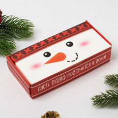 Полотенце сувенирное «Снеговик» - Фото 4