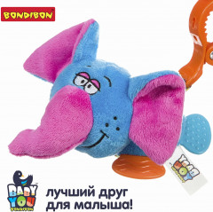 Игрушка-подвеска мягкая «Слон» - Фото 7