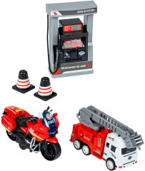 Набор игровой «Автозаправочная станция. Пожарная служба» - Фото 6