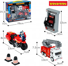 Набор игровой «Автозаправочная станция. Пожарная служба» - Фото 9