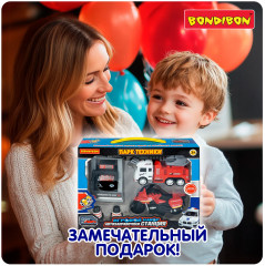 Набор игровой «Автозаправочная станция. Пожарная служба» - Фото 12