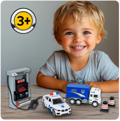 Набор игровой «Автозаправочная станция. Полиция» - Фото 11